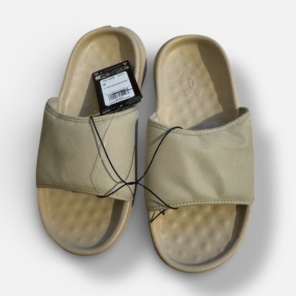 Under Armour Other - NWT Under Armour Summit FT Sway Slides Tan Men 9 Women 10.5
